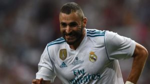 Benzema con el club 'merengue'