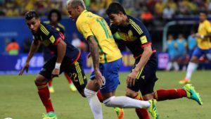 Colombia Vs. Brasil