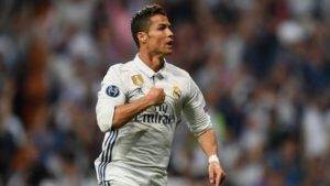 CR7 con el Madrid
