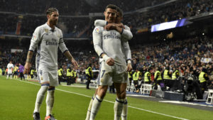 Cristiano en el Bernabéu