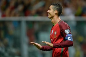 Cristiano Ronaldo con Portugal