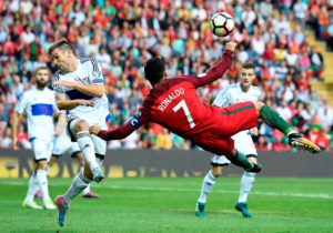 Cristiano Ronaldo con Portugal