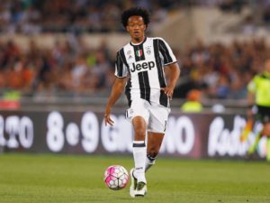 Cuadrado con la Juve