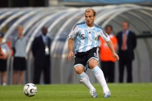 Cambiasso con Argentina