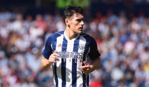 Gareth Barry con el West Bromwich Albion