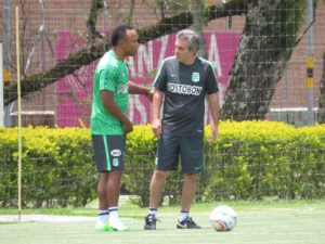 Zúñiga con Atlético Nacional
