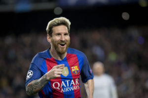 Messi con el Barca