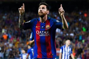 Messi en el Camp Nou
