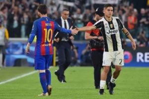 Leo Messi y Paulo Dybala