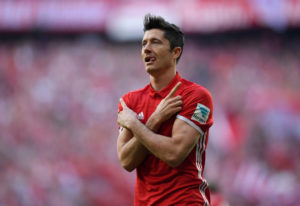 Lewandowski con el Bayern