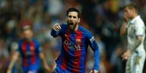 Messi con el Barca