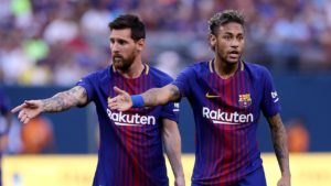 Messi y Neymar