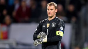 Neuer con Alemania