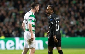 Neymar contra el Celtic
