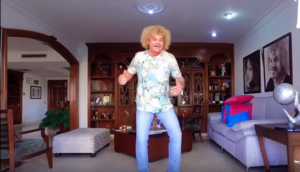 El Pibe bailando champeta