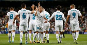 Real Madrid en el Bernabéu