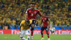 rodillazo de zuñiga a neymar en brasil 2014