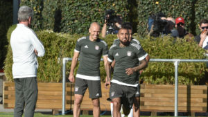 Bayern en un entrenamiento