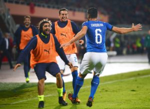 Candreva con Italia