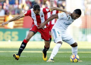 Casemiro ante el Girona