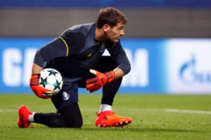 Casillas en el Porto