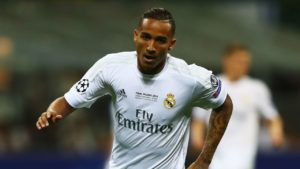 Danilo con el Madrid