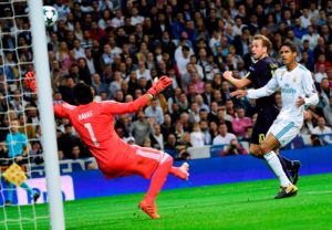 Harry Kane contra el Real Madrid