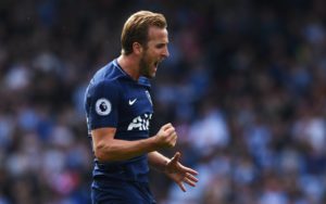 Harry Kane con el Tottenham