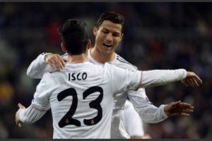 Isco junto a CR7
