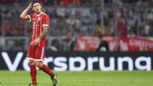 James con el Bayern