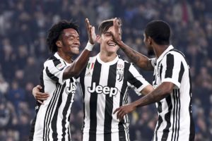 Juventus Cuadrado, Dybala y Costa