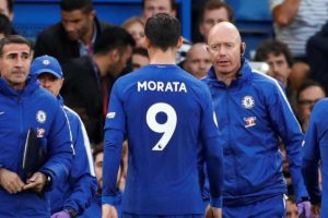 Morata con el Chelsea