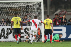 Ospina ante Perú