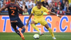 Mbappé y Aguilar