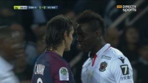 cavani vs balotelli