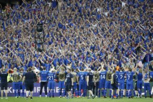 islandia se clasificó a un Mundial por primera vez en su historia.