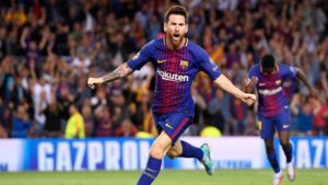 100 goles de #Messi en competiciones europeas...