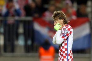 MODRIC con la selección de croacia