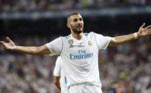 Benzema con el Madrid