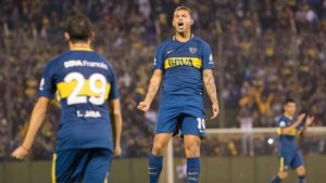 Cardona en La Bombonera