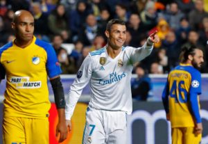 Ronaldo con el Madrid