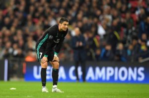 Cristiano Ronaldo con el Madrid