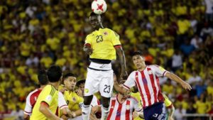 Dávinson Sánchez con Colombia