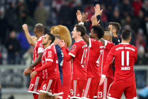 James con el Bayern