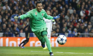 Keylor en el Bernabéu