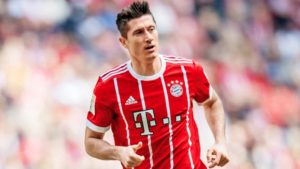 Lewandowski con el Bayern