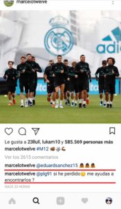 Marcelo le responde a un crítico