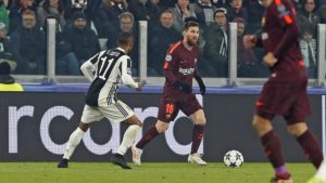 Leo Messi con Barcelona