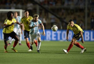 Messi ante Colombia