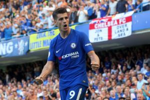 Morata con Chelsea